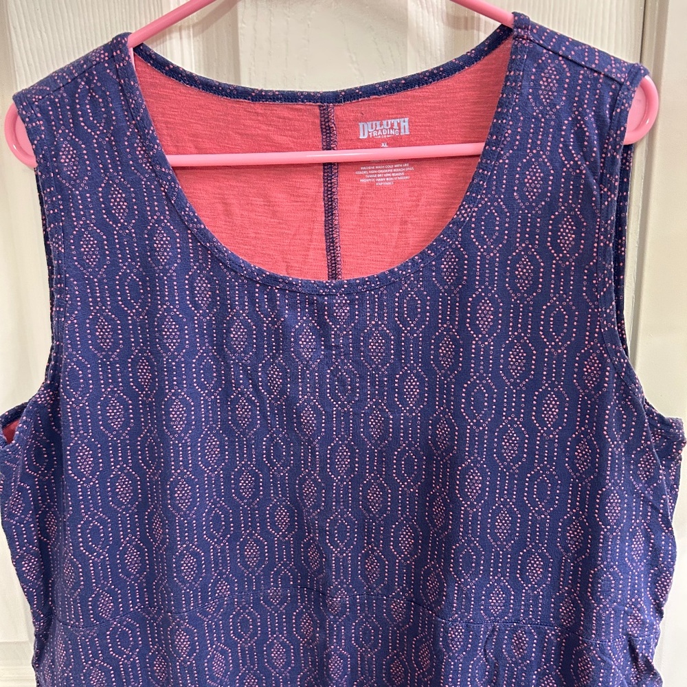 Duluth Trading Company Women's high low dress XL